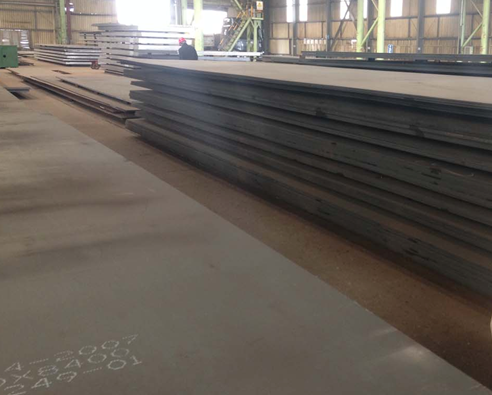 JIS3106 SM490A, SM490YA steel plate rolling ranges